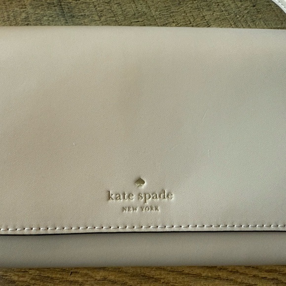 kate spade Handbags - kate spade Beige Clutch